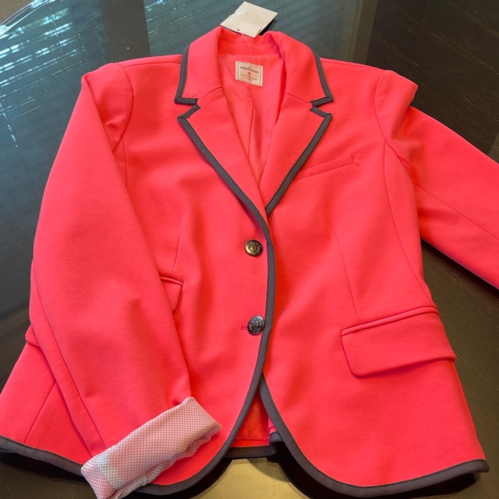 NWT coral blazer